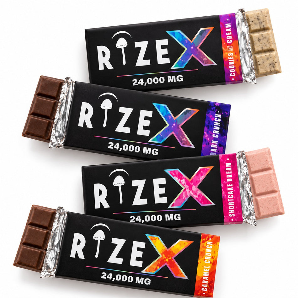Rize X Mushroom Chocolate Bar - 24,000 MG - Megadose
