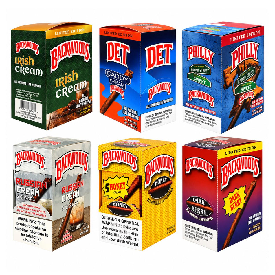 Backwoods 5 Pack | Multiple Flavors