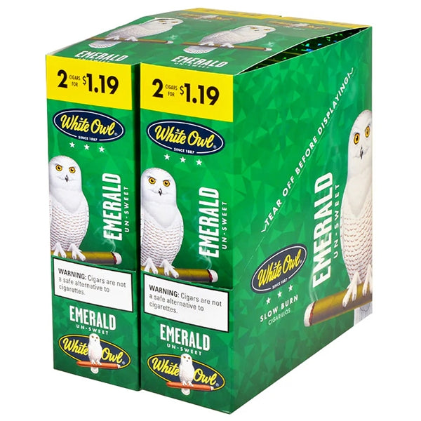 WhiteOwl_Cigarillos_2CigarFor$1.19_Emerald