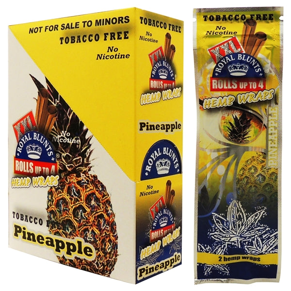 XXL02  XXL Royal Blunts | Hemp Wraps | 2 Wraps | 25 Packs
