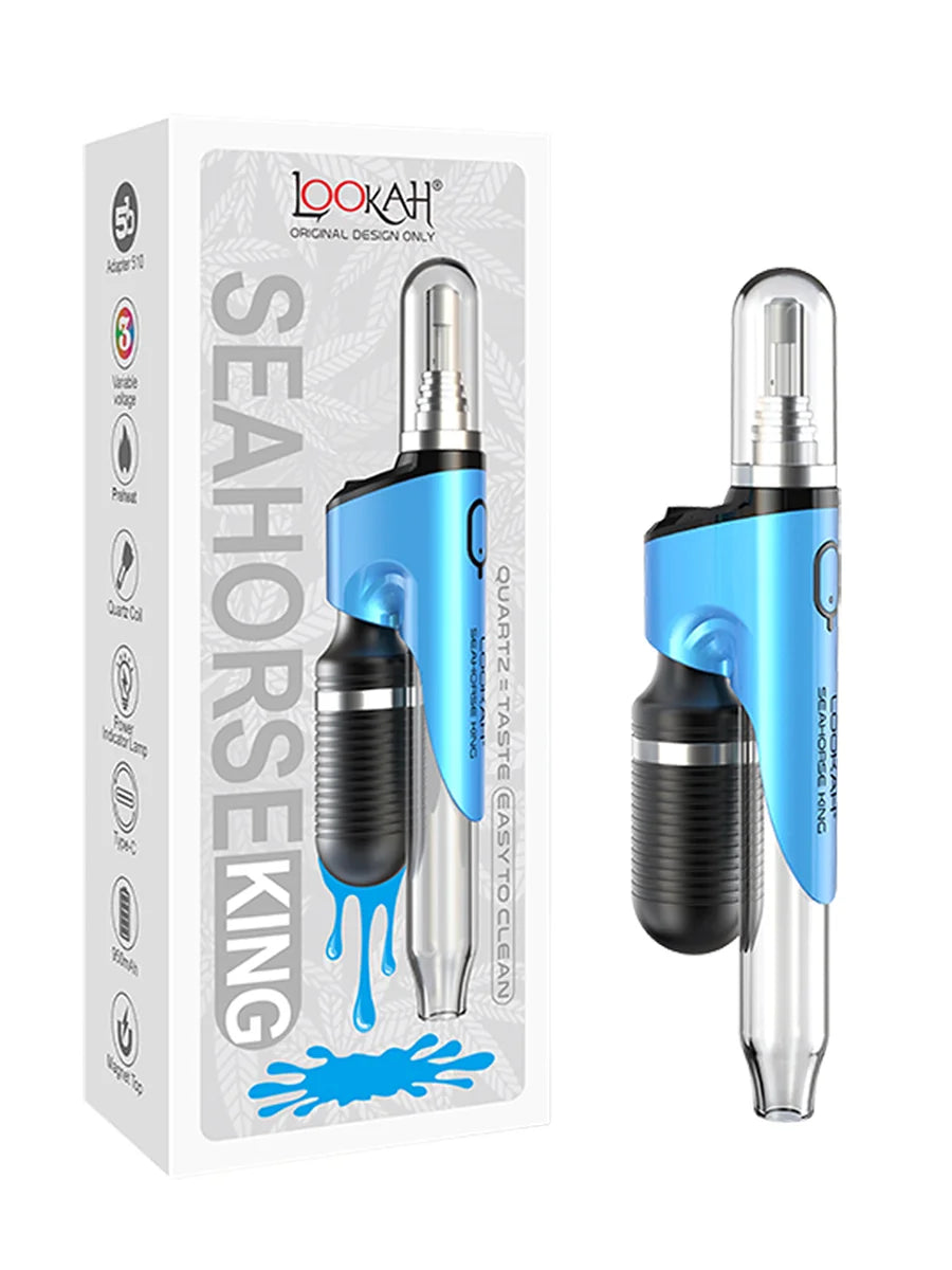 LOOKAH Seahorse King Electric Nectar Collector | Multiple Color Option
