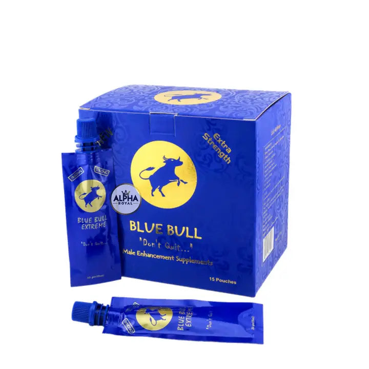 Blue Bull | Male Enhancement Supplements | 15 Pouches