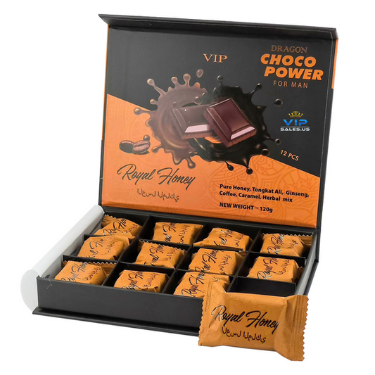 VIP Dragon Choco Power For Man | 12Pcs