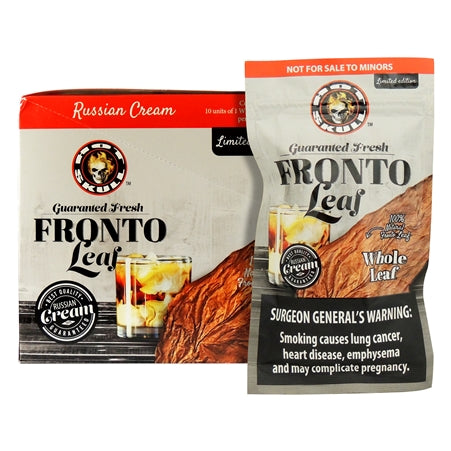 Hot Skull Fronto Leaf | 10 Pouches | 1 Leaf | Russian Cream