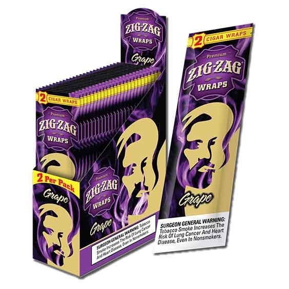 Premium Zig-Zag Wraps | 25 Packs | 2 Wraps Each Pack | 50 Cigar Wraps