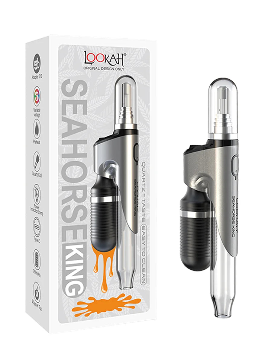 LOOKAH Seahorse King Electric Nectar Collector | Multiple Color Option