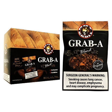 Hot Skull Grab-A Blend | Crushed Tobacco Leaf | 16 Pouches