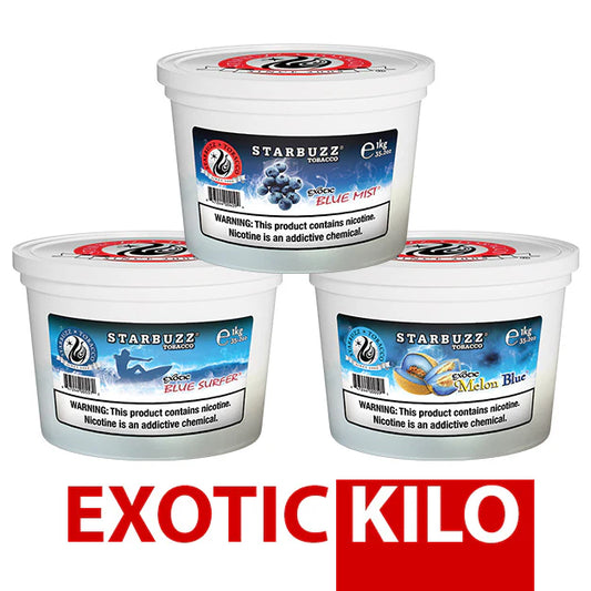 Starbuzz Hookah Tobacco 1KG | Multiple Flavor Option