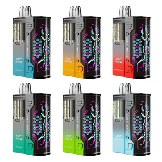 Lost Angel Mate 50K Kit | 50K Puffs | 50MG/ML | 5 Pack | Multiple Flavor Option