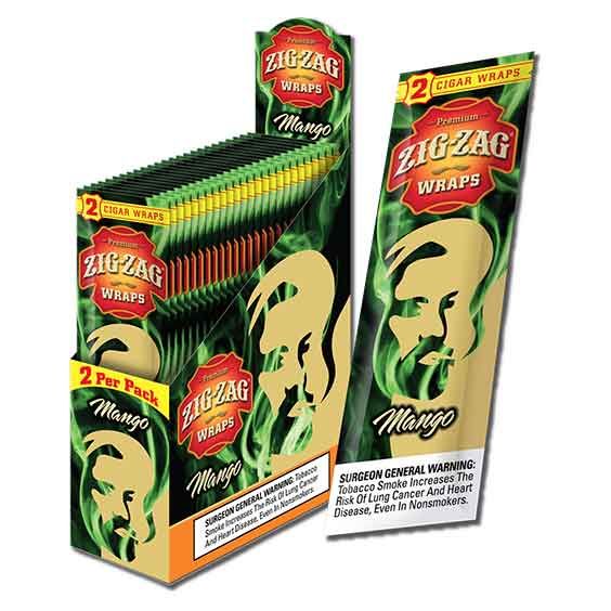 Premium Zig-Zag Wraps | 25 Packs | 2 Wraps Each Pack | 50 Cigar Wraps