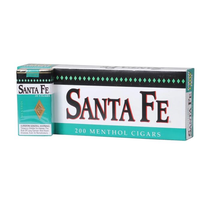 Santa Fe | 200 Cigars | Multiple Flavor Option