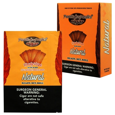 Fronto Leaf Master | 5 Wraps x 8 Pouches | Multiple Flavor Option
