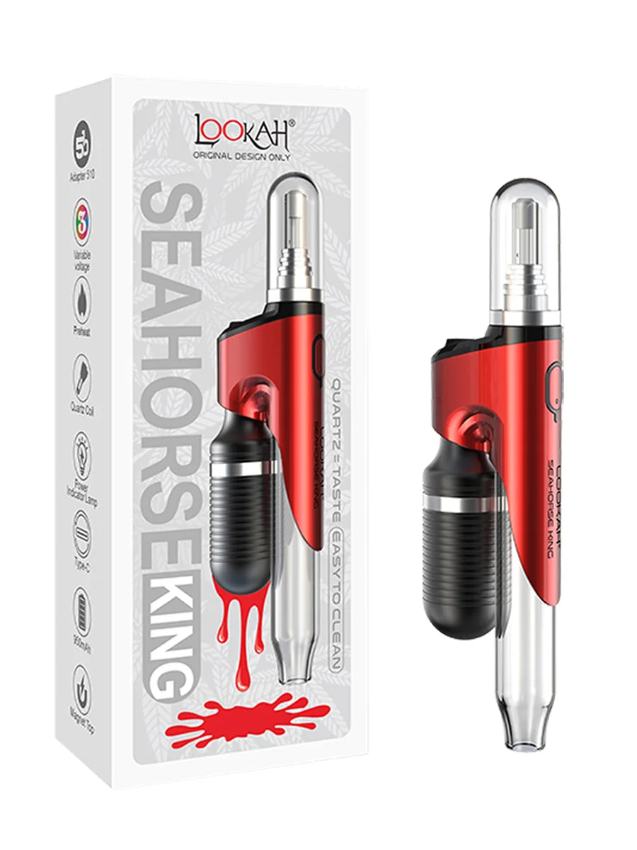 LOOKAH Seahorse King Electric Nectar Collector | Multiple Color Option