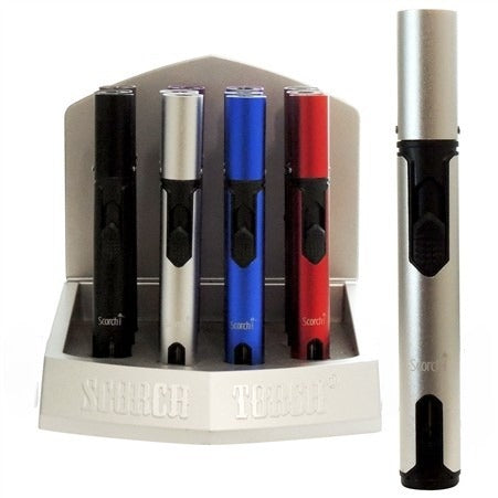 Scorch Torch Model 61578 Jet Lighter | Single Burners | 12 Lighter Display