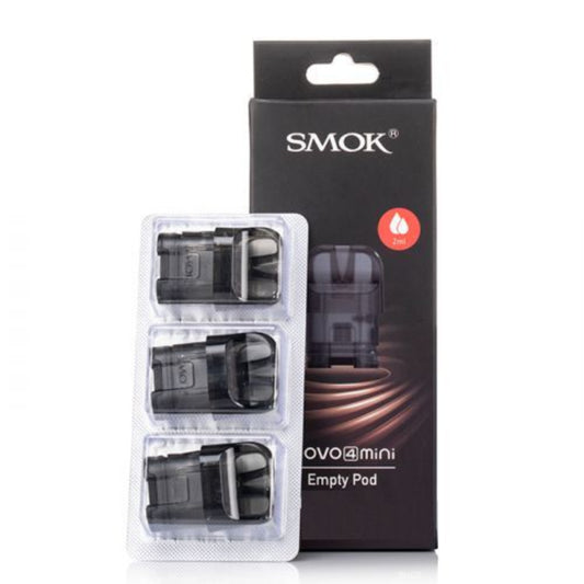 SMOK Novo 4 Mini Empty Replacement Pod | 3 Pieces