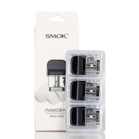 SMOK Novo 3 Pod Mesh 0.8 | 3 Pieces