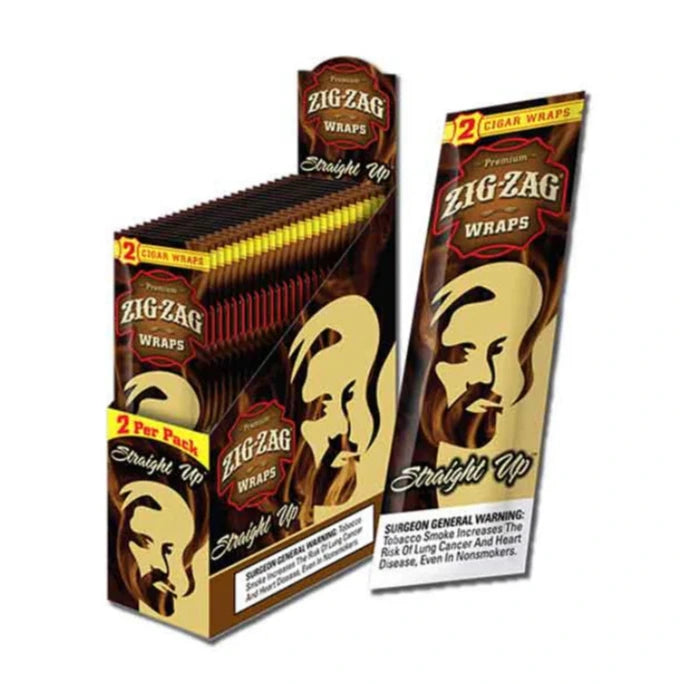 Premium Zig-Zag Wraps | 25 Packs | 2 Wraps Each Pack | 50 Cigar Wraps
