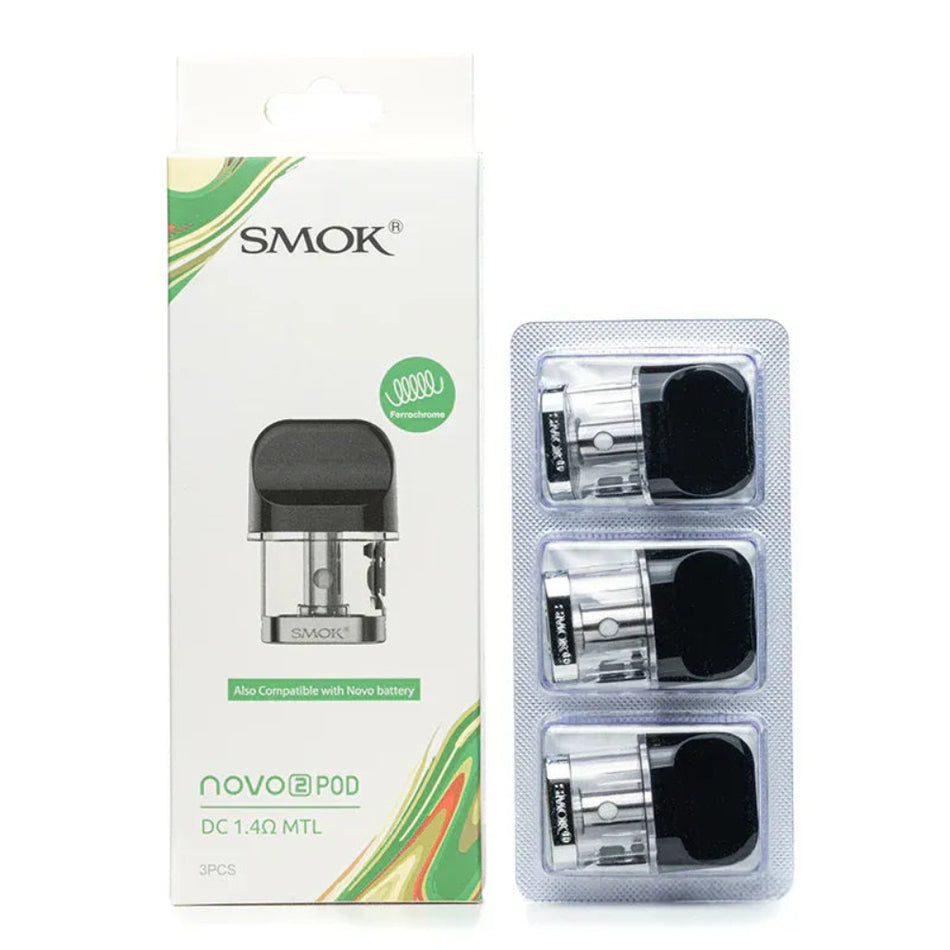 SMOK Novo 2 Pod. 3PCS. 1.4ohm Resistance